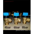 Brass Safety Valves Brass Pressure Reducing Heater Safety air-vent Valves Supplier